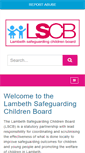 Mobile Screenshot of lambethscb.org.uk
